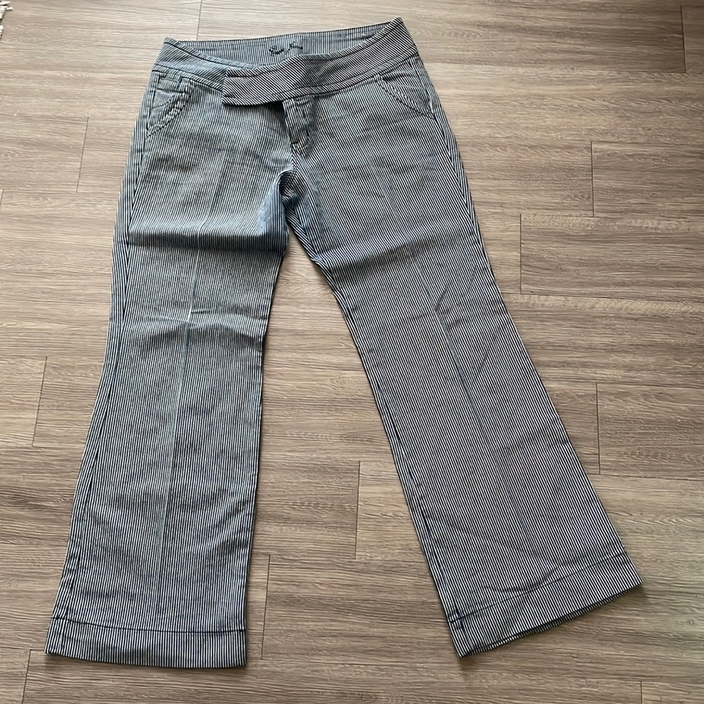 Striped Jean Pants
